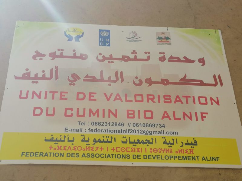 Startup au Maroc de valorisation d’un produit de terroir, le cumin